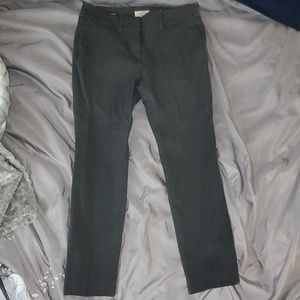 Gray work pants